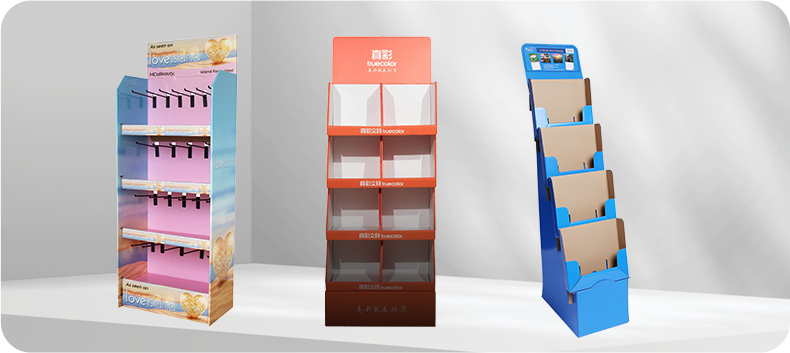 Karton/corrugated display stand